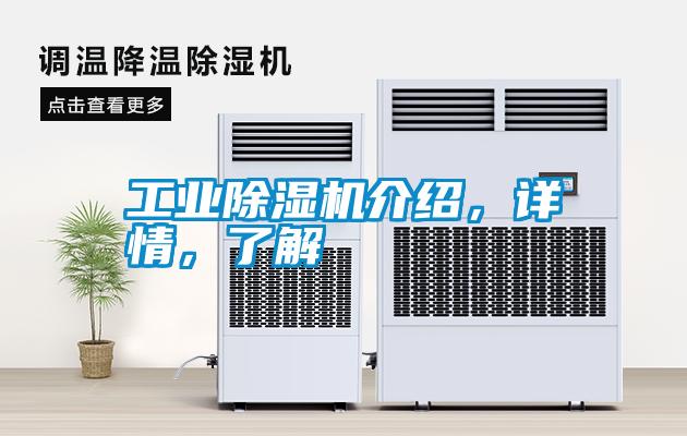 工業除濕機介紹，詳情，了解