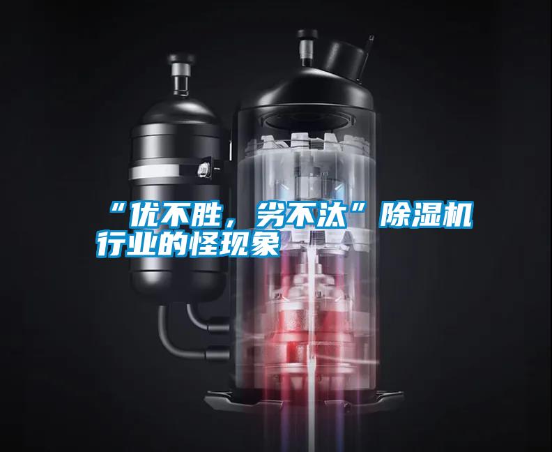 “優不勝，劣不汰”除濕機行業的怪現象