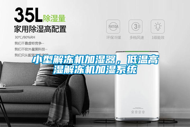 小型解凍機加濕器，低溫高濕解凍機加濕系統