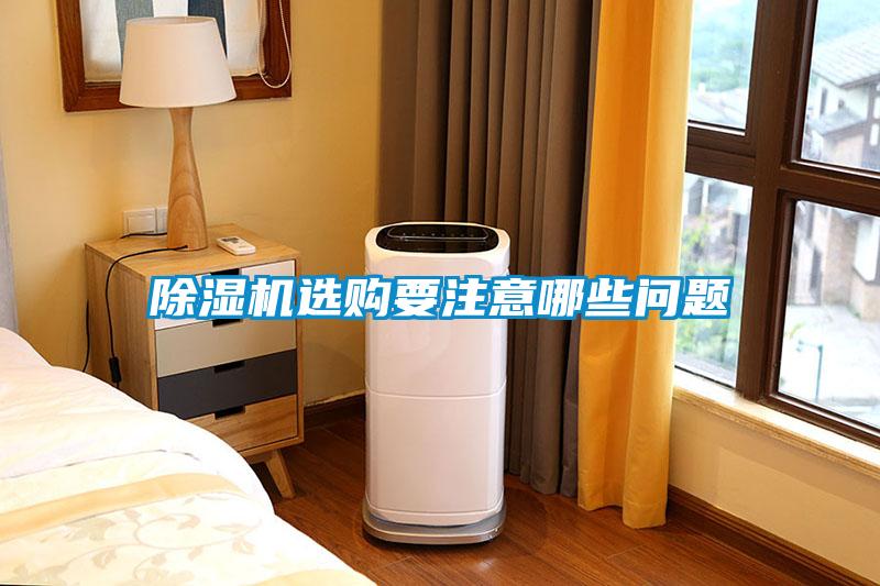 除濕機選購要注意哪些問題