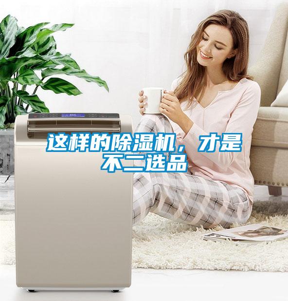 這樣的除濕機，才是不二選品