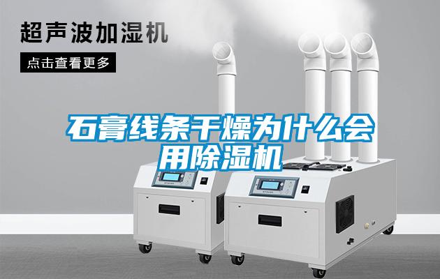 石膏線條干燥為什么會用除濕機