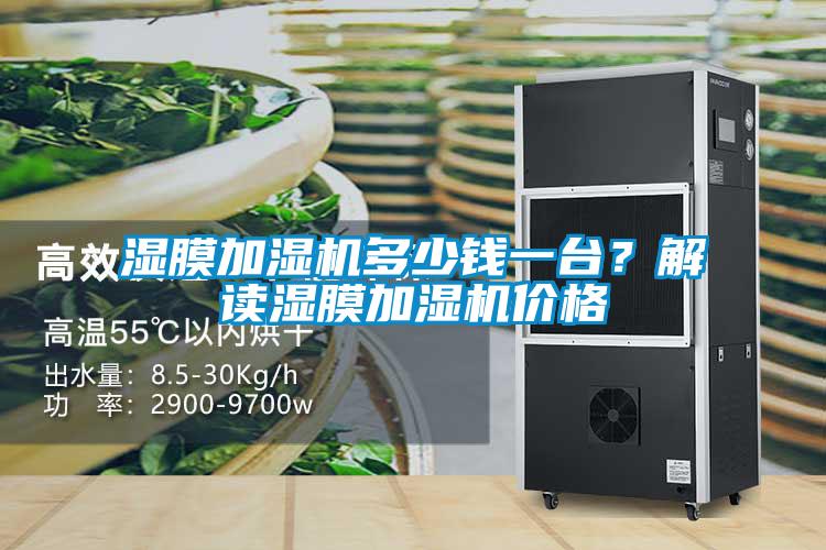 濕膜加濕機多少錢一臺？解讀濕膜加濕機價格