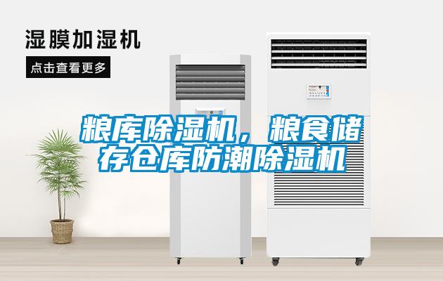 糧庫除濕機，糧食儲存倉庫防潮除濕機