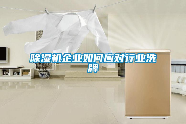 除濕機企業如何應對行業洗牌