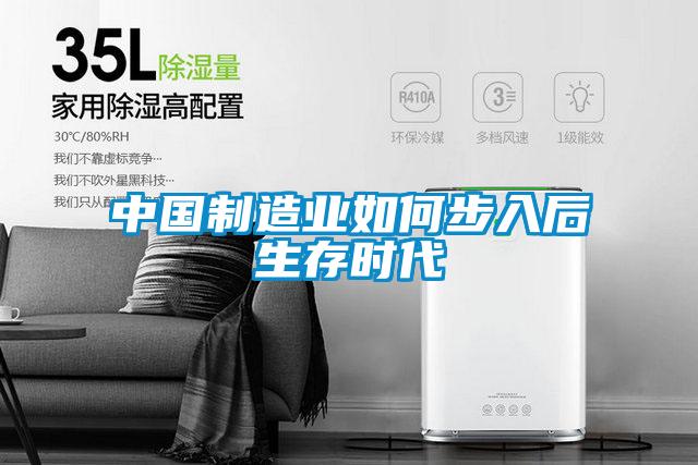 中國制造業(yè)如何步入后生存時代