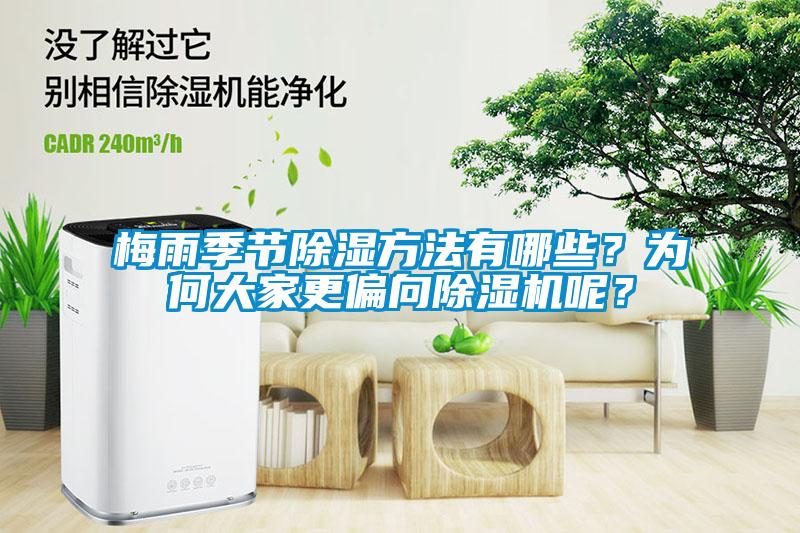 梅雨季節除濕方法有哪些？為何大家更偏向除濕機呢？