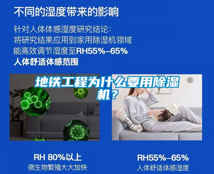 地鐵工程為什么要用除濕機？