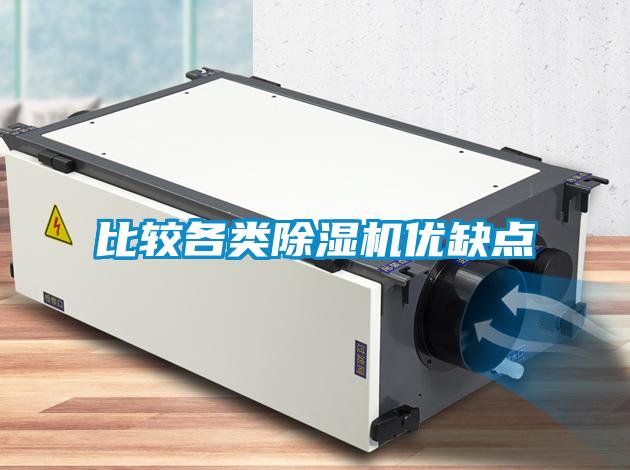 比較各類除濕機優缺點