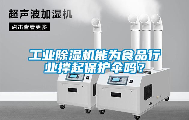 工業除濕機能為食品行業撐起保護傘嗎？