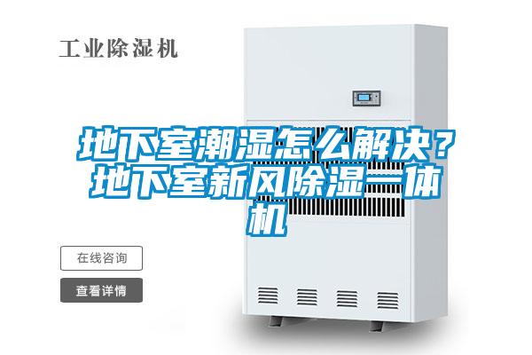 地下室潮濕怎么解決？地下室新風除濕一體機