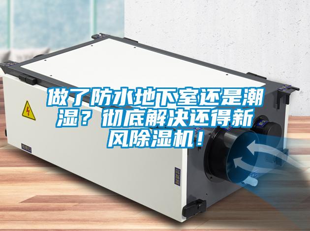 做了防水地下室還是潮濕？徹底解決還得新風除濕機！