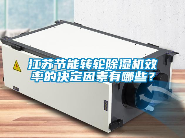 江蘇節能轉輪除濕機效率的決定因素有哪些？