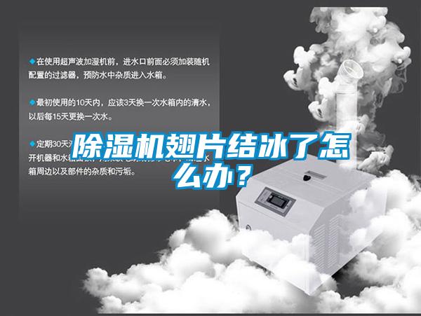 除濕機翅片結(jié)冰了怎么辦？