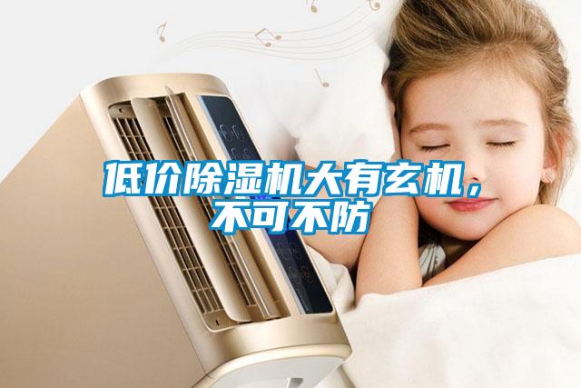 低價除濕機大有玄機，不可不防