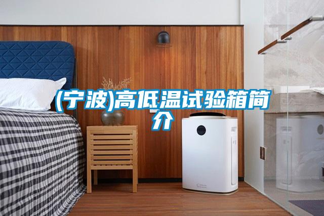 (寧波)高低溫試驗箱簡介