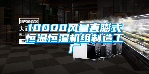 10000風量直膨式恒溫恒濕機組制造工廠