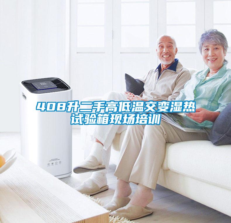 408升二手高低溫交變濕熱試驗箱現場培訓