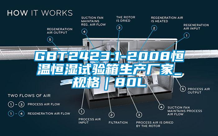 GBT2423.1-2008恒溫恒濕試驗箱生產廠家_規格｜80L