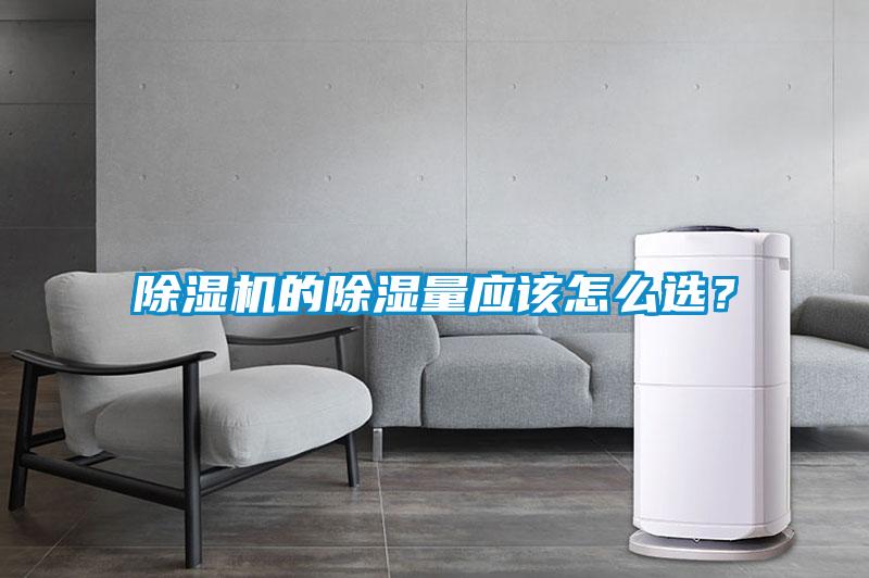 除濕機(jī)的除濕量應(yīng)該怎么選？