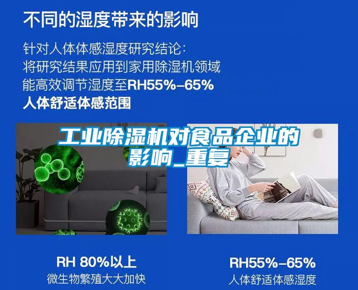 工業除濕機對食品企業的影響_重復