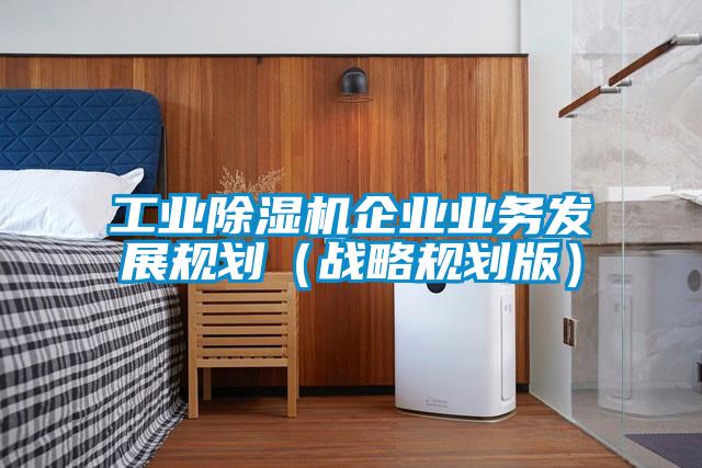 工業除濕機企業業務發展規劃（戰略規劃版）