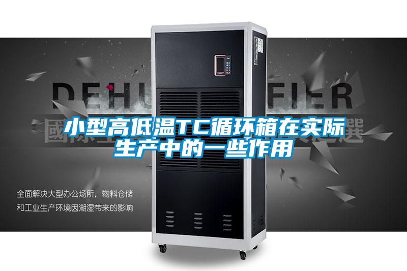 小型高低溫TC循環箱在實際生產中的一些作用