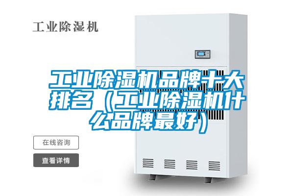 工業除濕機品牌十大排名（工業除濕機什么品牌最好）