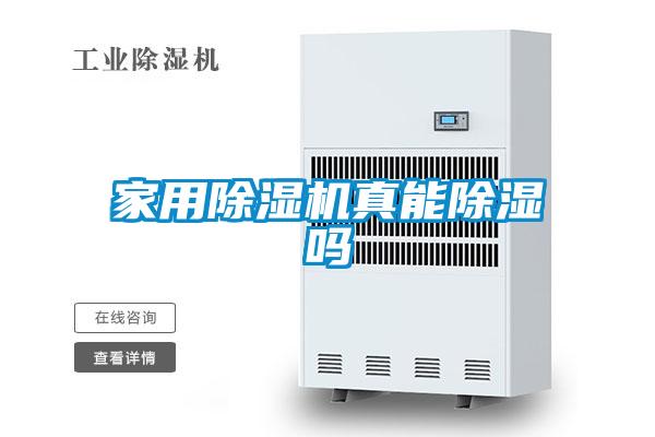 家用除濕機真能除濕嗎