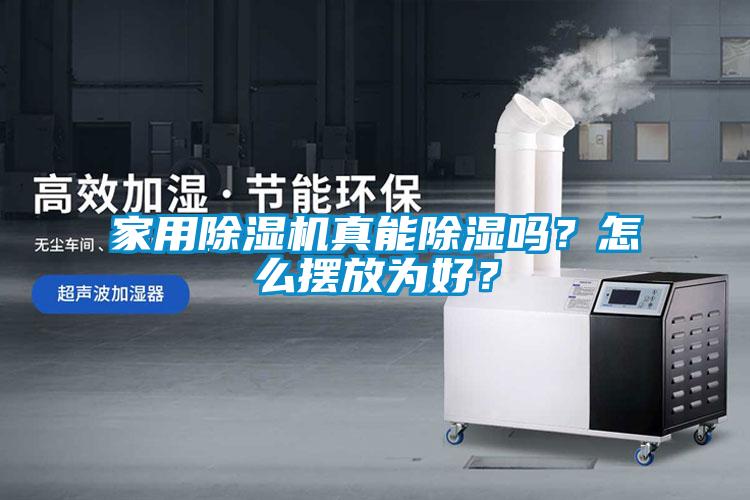 家用除濕機真能除濕嗎？怎么擺放為好？