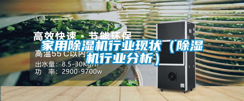 家用除濕機行業(yè)現(xiàn)狀（除濕機行業(yè)分析）