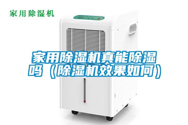 家用除濕機真能除濕嗎（除濕機效果如何）