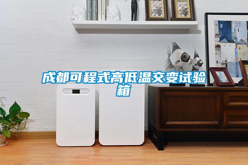 成都可程式高低溫交變試驗箱