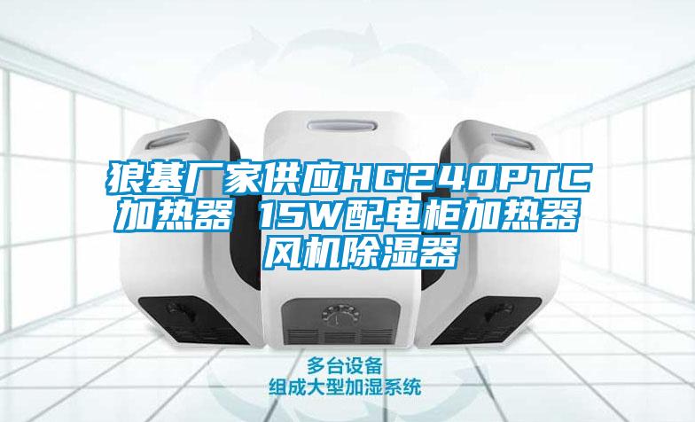 狼基廠家供應(yīng)HG240PTC加熱器 15W配電柜加熱器 風(fēng)機(jī)除濕器