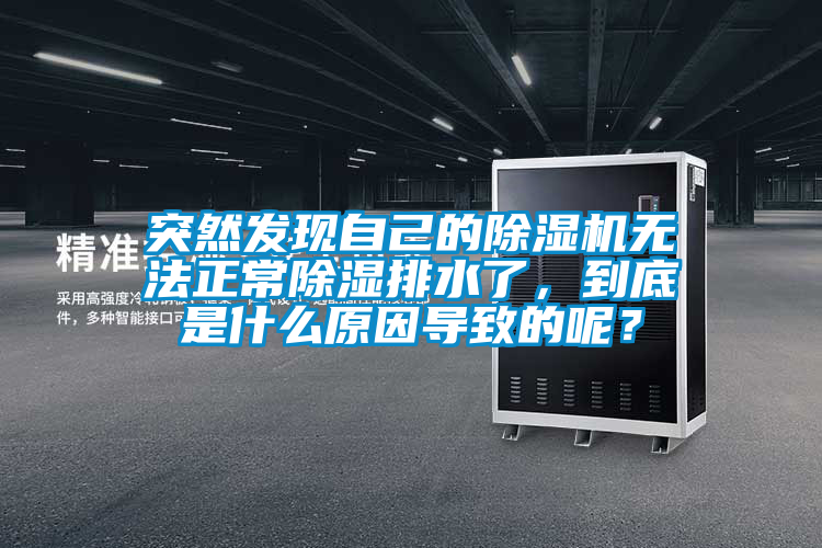 突然發(fā)現(xiàn)自己的除濕機(jī)無法正常除濕排水了，到底是什么原因?qū)е碌哪兀?></div>
								<div   id=