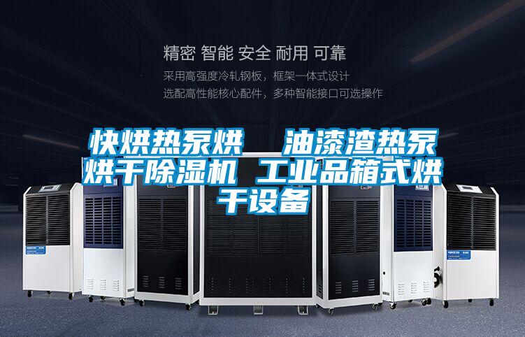 快烘熱泵烘  油漆渣熱泵烘干除濕機 工業(yè)品箱式烘干設(shè)備