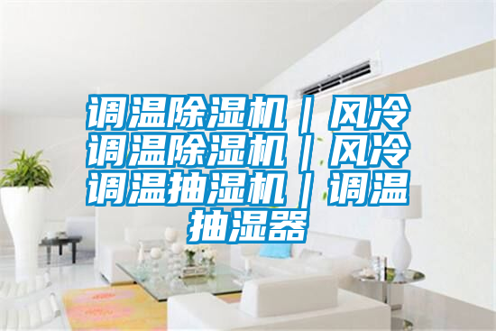 調溫除濕機｜風冷調溫除濕機｜風冷調溫抽濕機｜調溫抽濕器