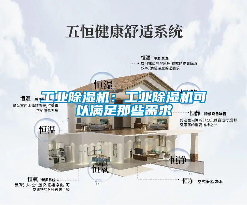 工業除濕機：工業除濕機可以滿足那些需求