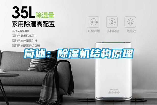 簡述：除濕機結構原理