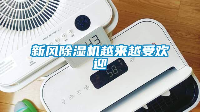 新風除濕機越來越受歡迎