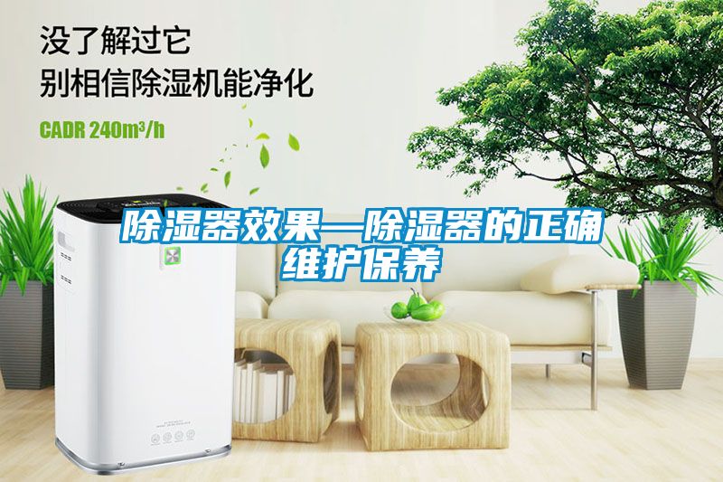 除濕器效果—除濕器的正確維護保養(yǎng)