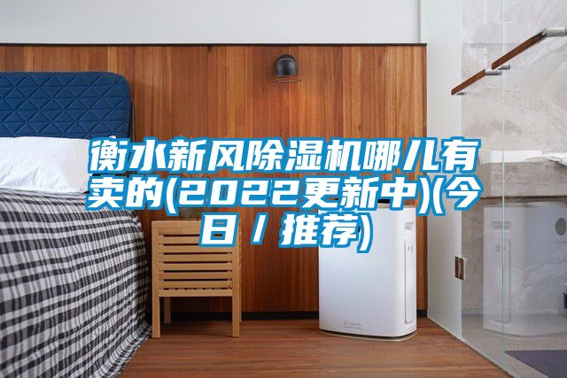 衡水新風除濕機哪兒有賣的(2022更新中)(今日／推薦)