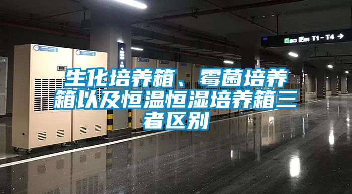 生化培養箱、霉菌培養箱以及恒溫恒濕培養箱三者區別