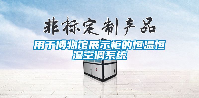 用于博物館展示柜的恒溫恒濕空調系統