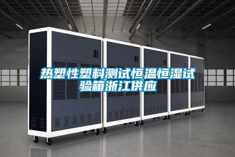 熱塑性塑料測試恒溫恒濕試驗箱浙江供應