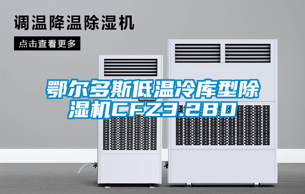 鄂爾多斯低溫冷庫(kù)型除濕機(jī)CFZ3.2BD