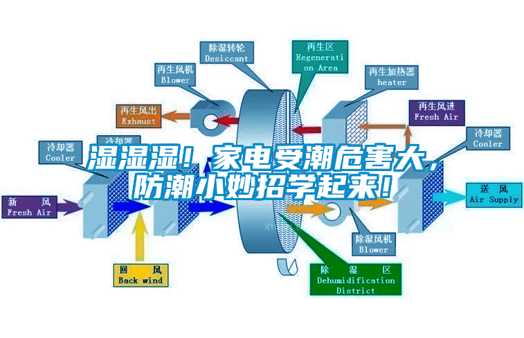 濕濕濕！家電受潮危害大，防潮小妙招學起來！