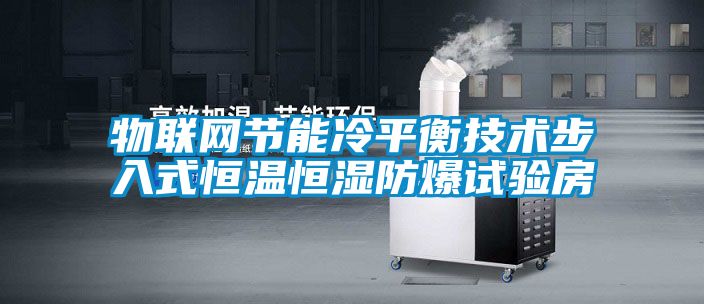 物聯網節能冷平衡技術步入式恒溫恒濕防爆試驗房
