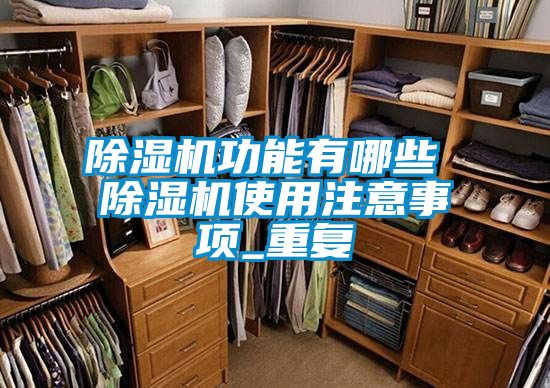 除濕機功能有哪些 除濕機使用注意事項_重復(fù)
