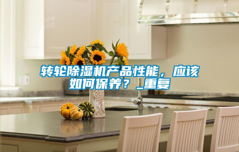 轉輪除濕機產品性能，應該如何保養？_重復